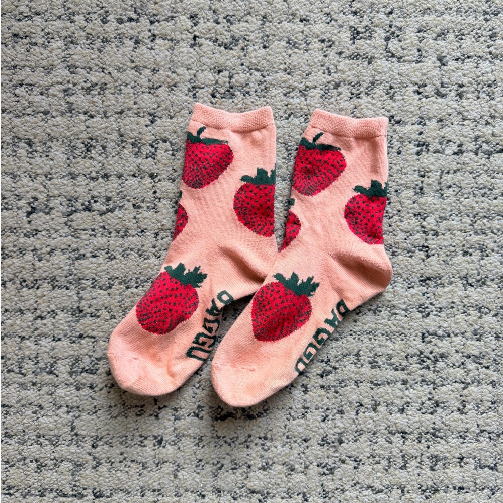 Baggu Strawberry Socks